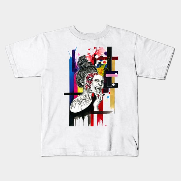 Selfie Kids T-Shirt by Psyca